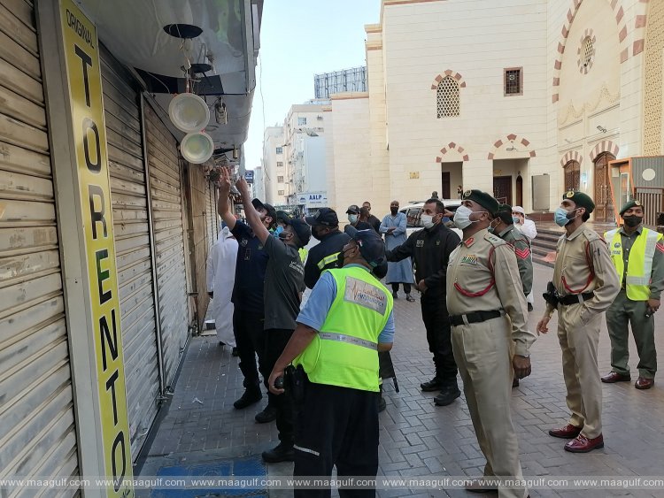 Dubai Police, Civil Defense rescue African Young Man in Naif Area